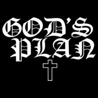 God's Plan BLK/WHT Design